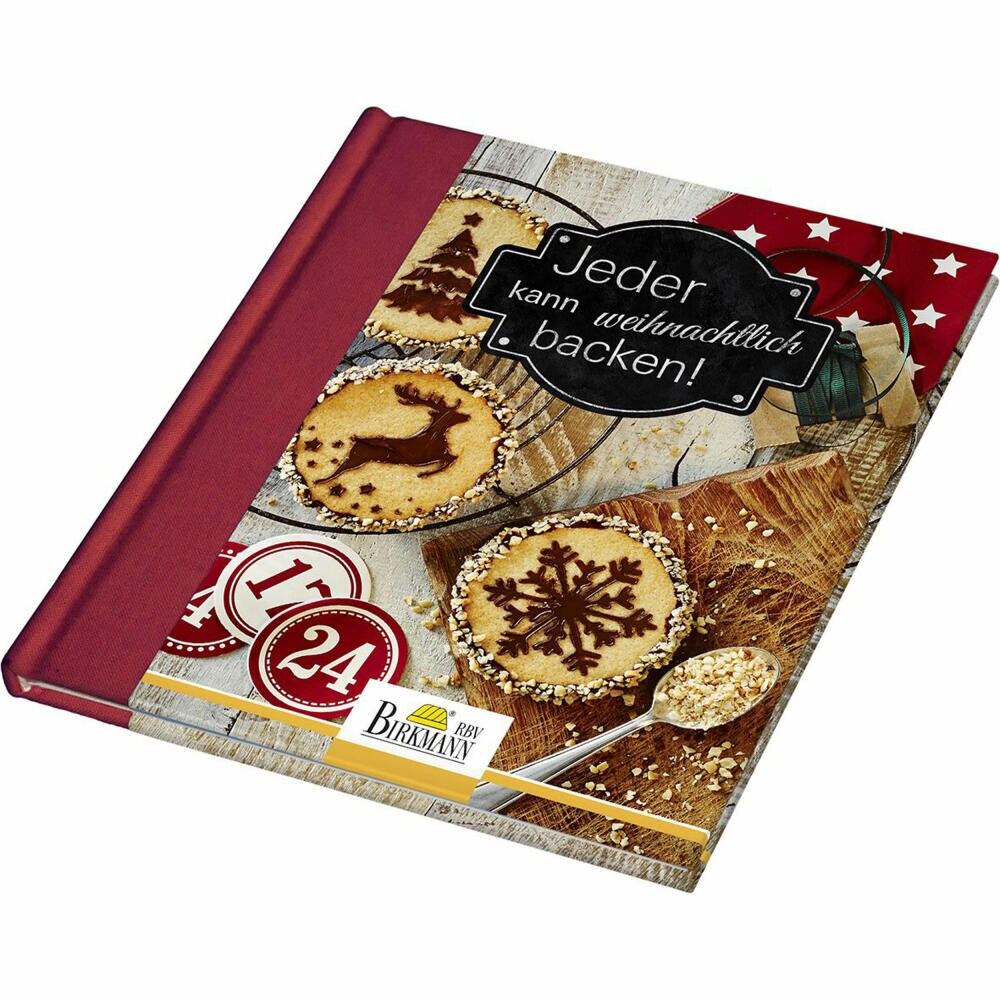 RBV BIRKMANN Birkmann Buch Jeder Kann Weihnachtlich Backen, Kochbuch, Rezeptbuch, Backbuch, 19.5 cm, 707030 Image