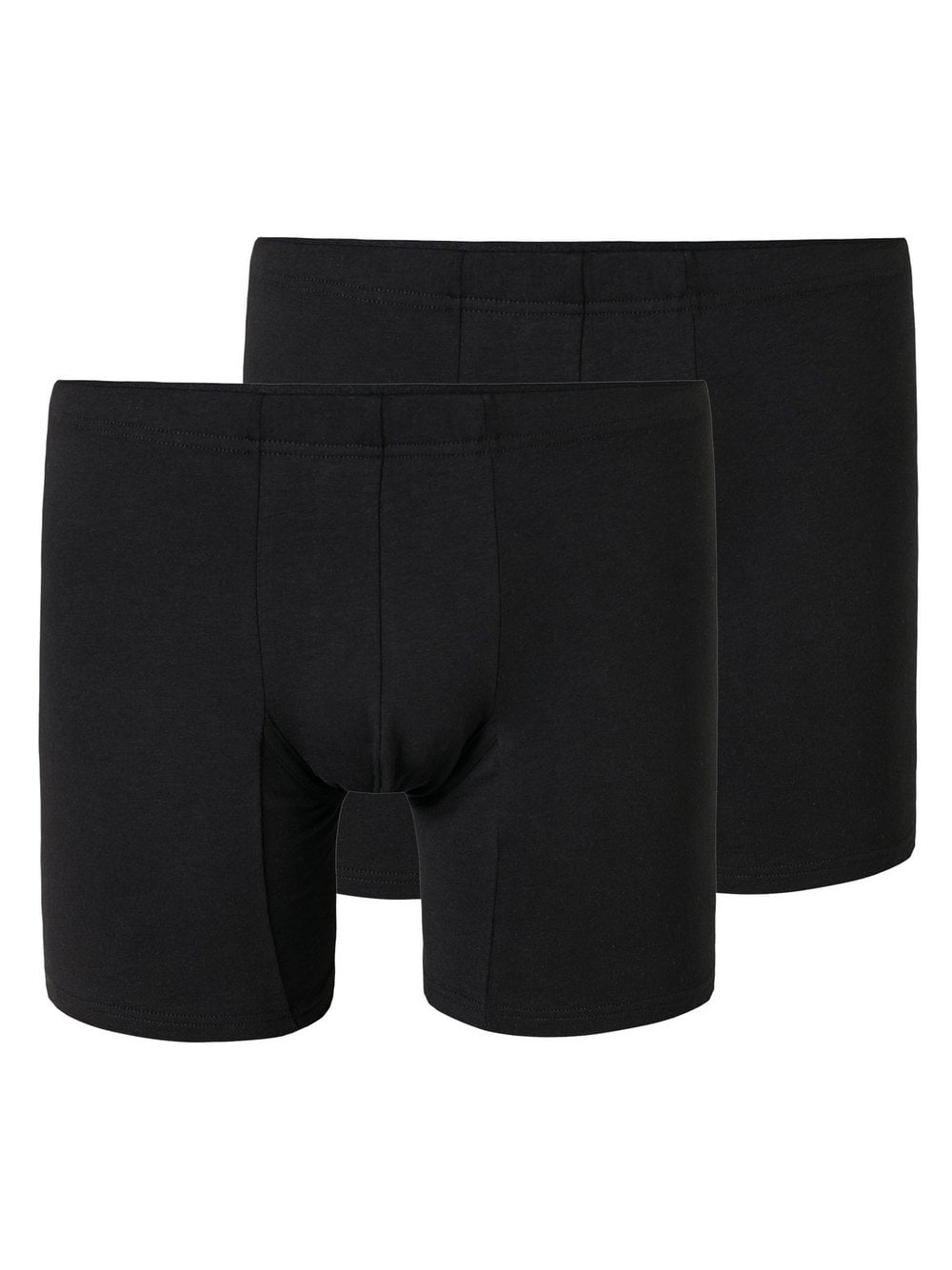 Schiesser Boxershort 2er Pack Herren schwarz, S Image