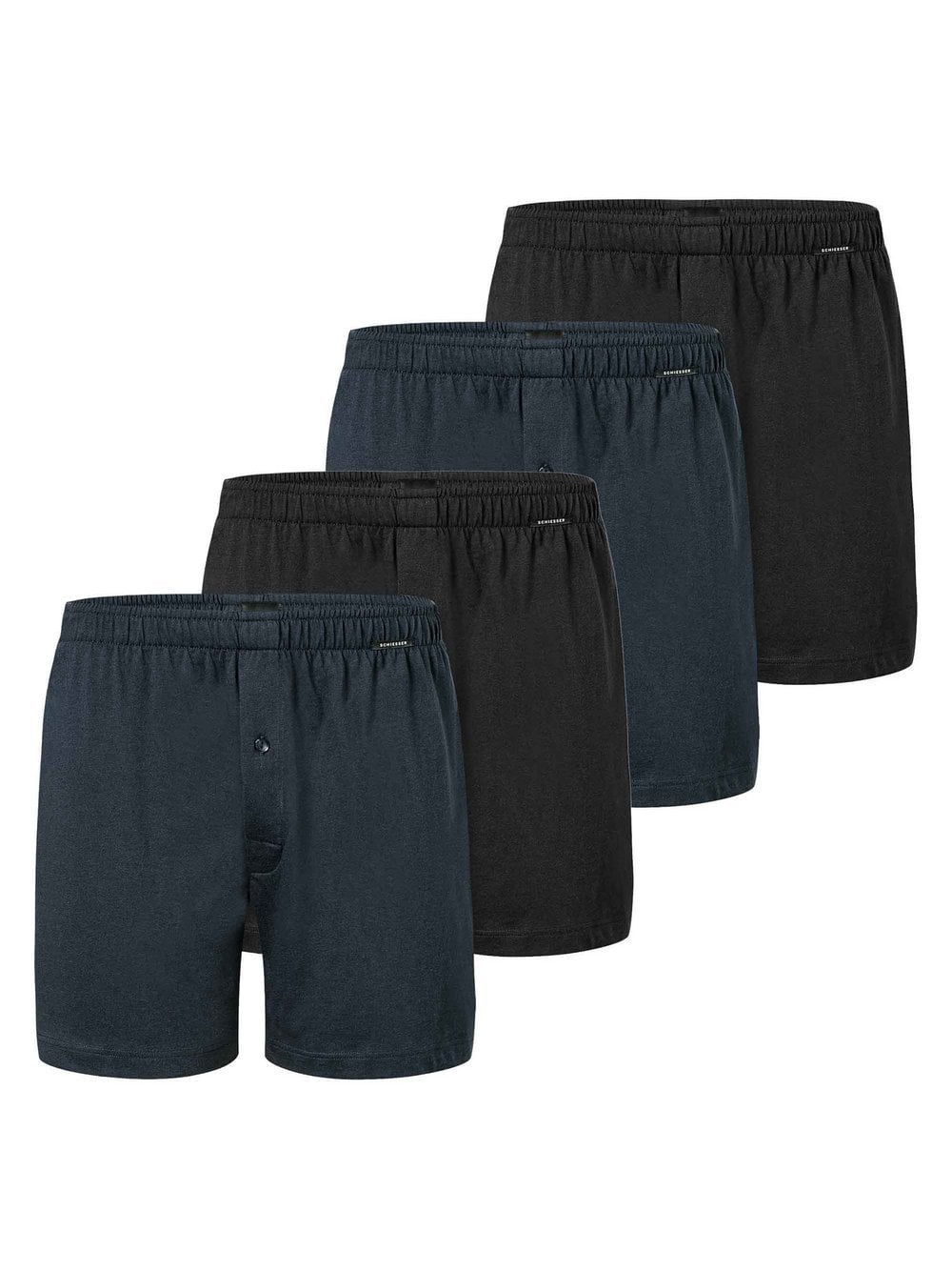 Schiesser Boxershort 4er Pack Herren mehrfarbig, XL Image
