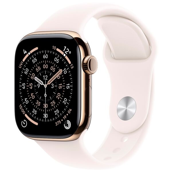 Apple Smartwatch Apple Watch Series 11 42 mm Titan (GPS+Cellular) Sportarmband S/M M/L 40 Image