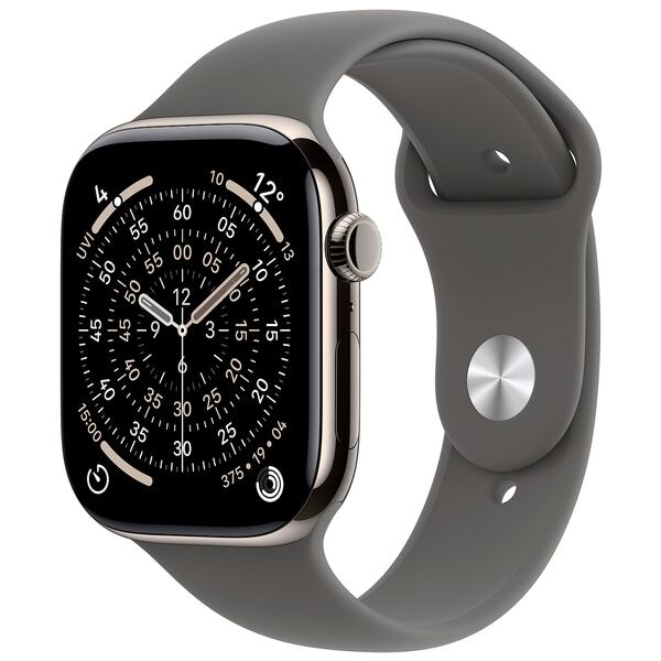 Apple Smartwatch Apple Watch Series 11 42 mm Titan (GPS+Cellular) Sportarmband S/M M/L 40 Image