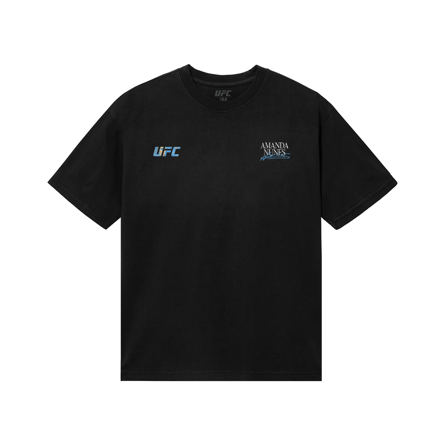 UFC Herren-T-Shirt mit Amanda Nunes-Grafik in Schwarz Image
