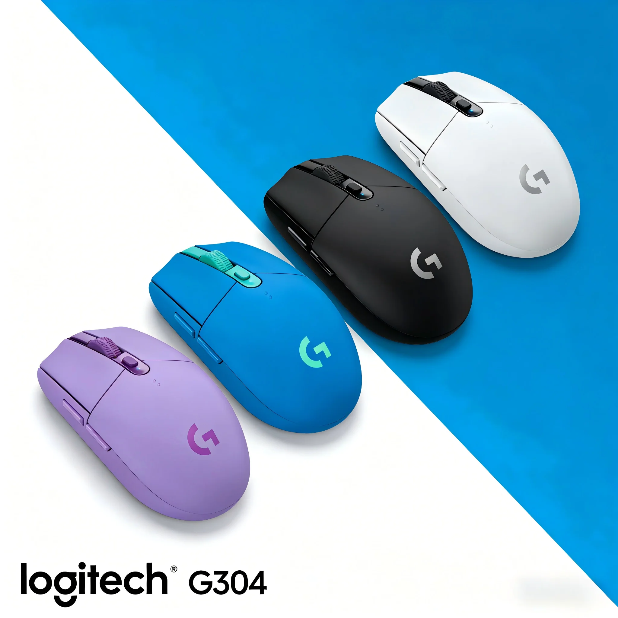 Logitech G304 / G305 kabellose E-Sport-Maus, Gaming und Office, universell, passend für Laptop und Desktop-PC Image