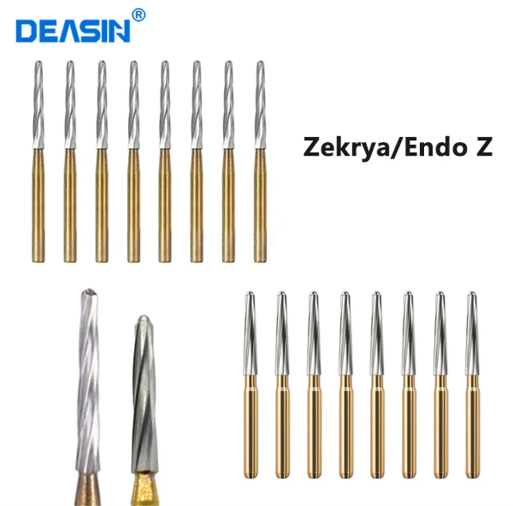 Dental Endo Z Bur 21/25/28mm FG Zekrya 702L Dental wolfram Bur Dental Bohrer Endo Z zahn Extraktion Bur Für Highspeed Handstück Image