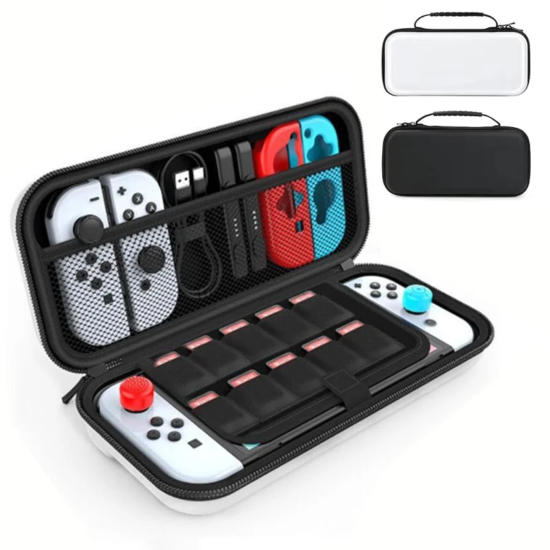 Tragbare Tragetasche Wasserdichte Aufbewahrungstasche Tasche Reisetasche Schutzhülle für Nintendo Switch Lite/Switch OLED Zubehör Image