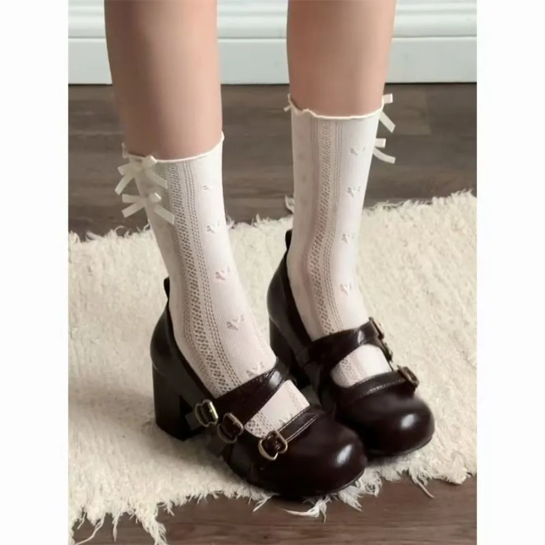 High Heels Frauen Mary James Schuhe Mode Kleid Chunky Schuhe Luxus Designer Elegante Pumps 2025, Herbst Neue Sexy Zapatos De Mujer