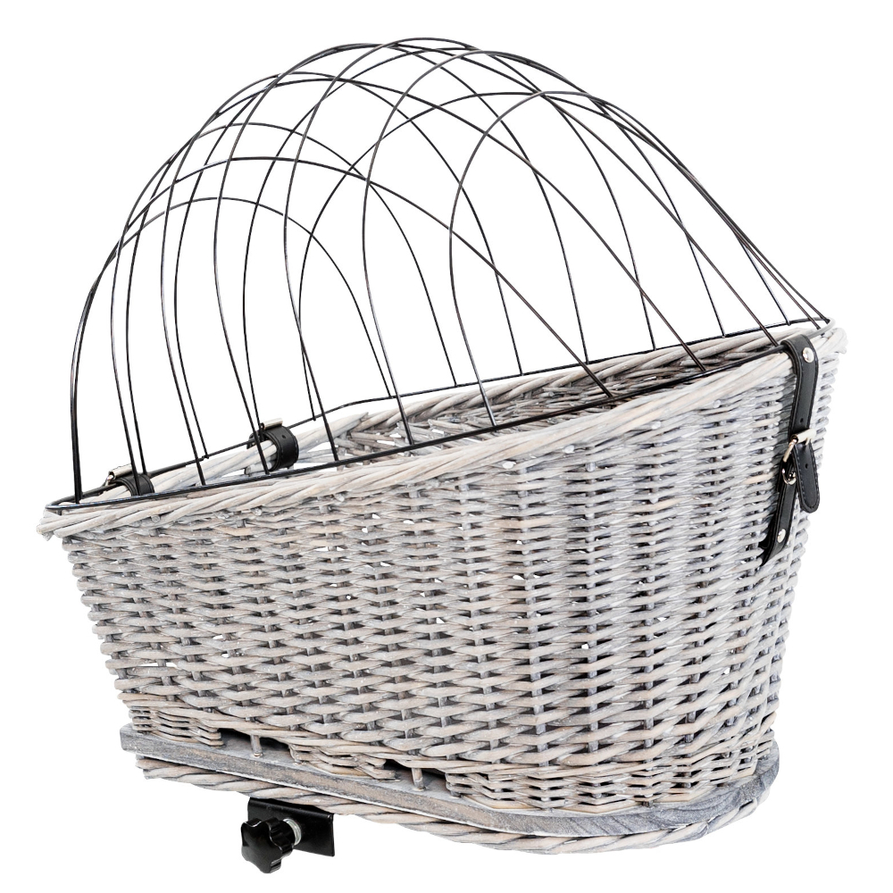 Trixie panier pour vélo avec grille pour porte-bagages 35x49x55cm chien