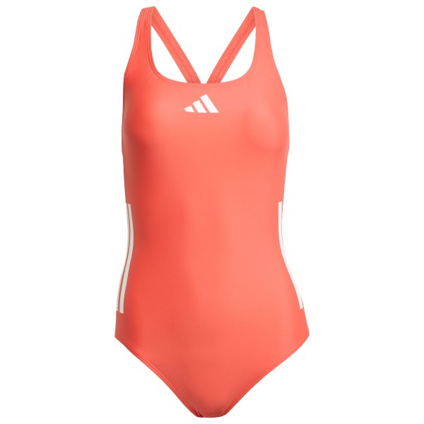 adidas - Women's 3 Stripes Bold Swimsuit - Badeanzug Gr 46 rot