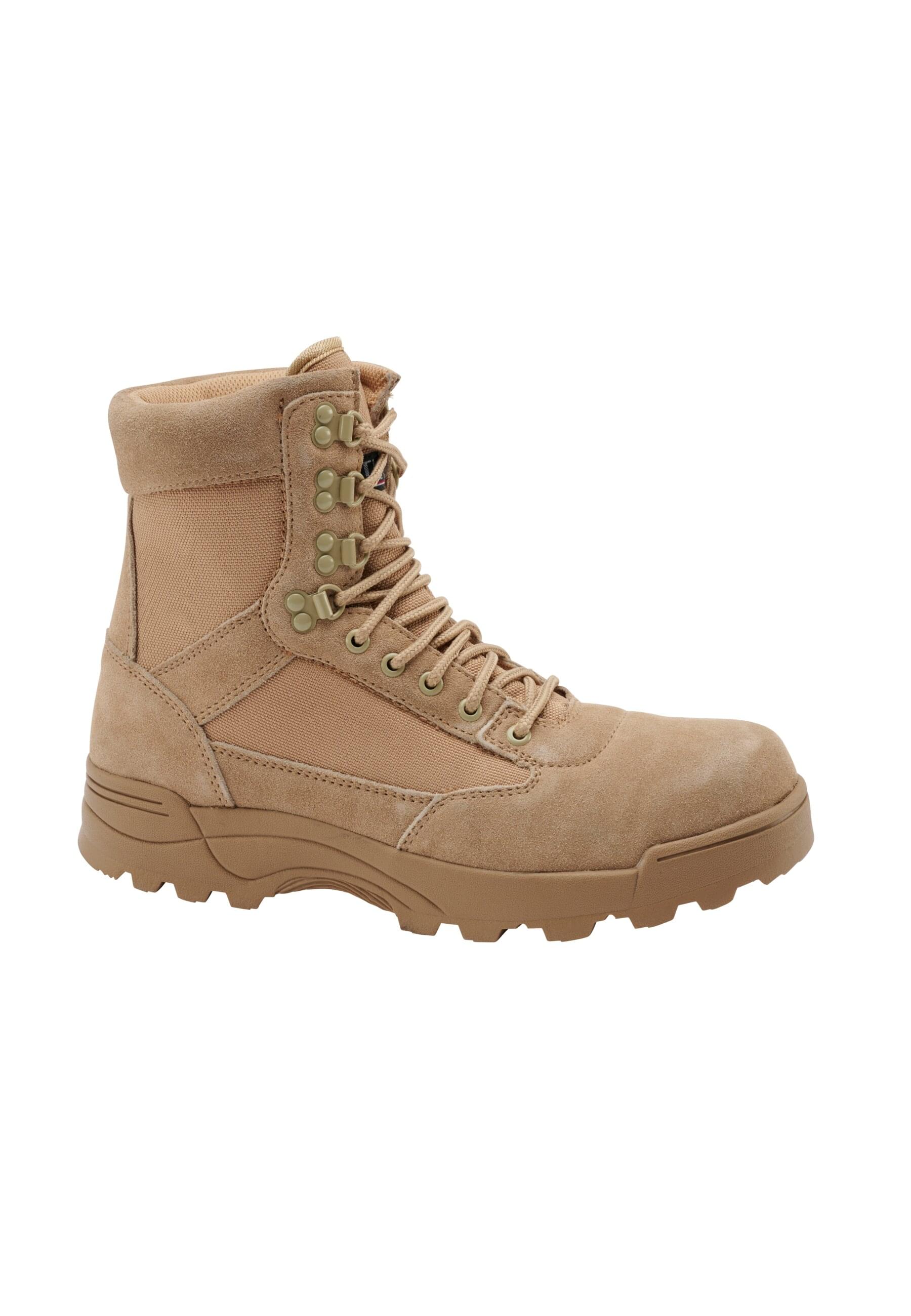 Stiefel BRANDIT "Brandit Herren Tactical Boot", Herren, Gr. 40, camel, unifarben, Schuhe Stiefel