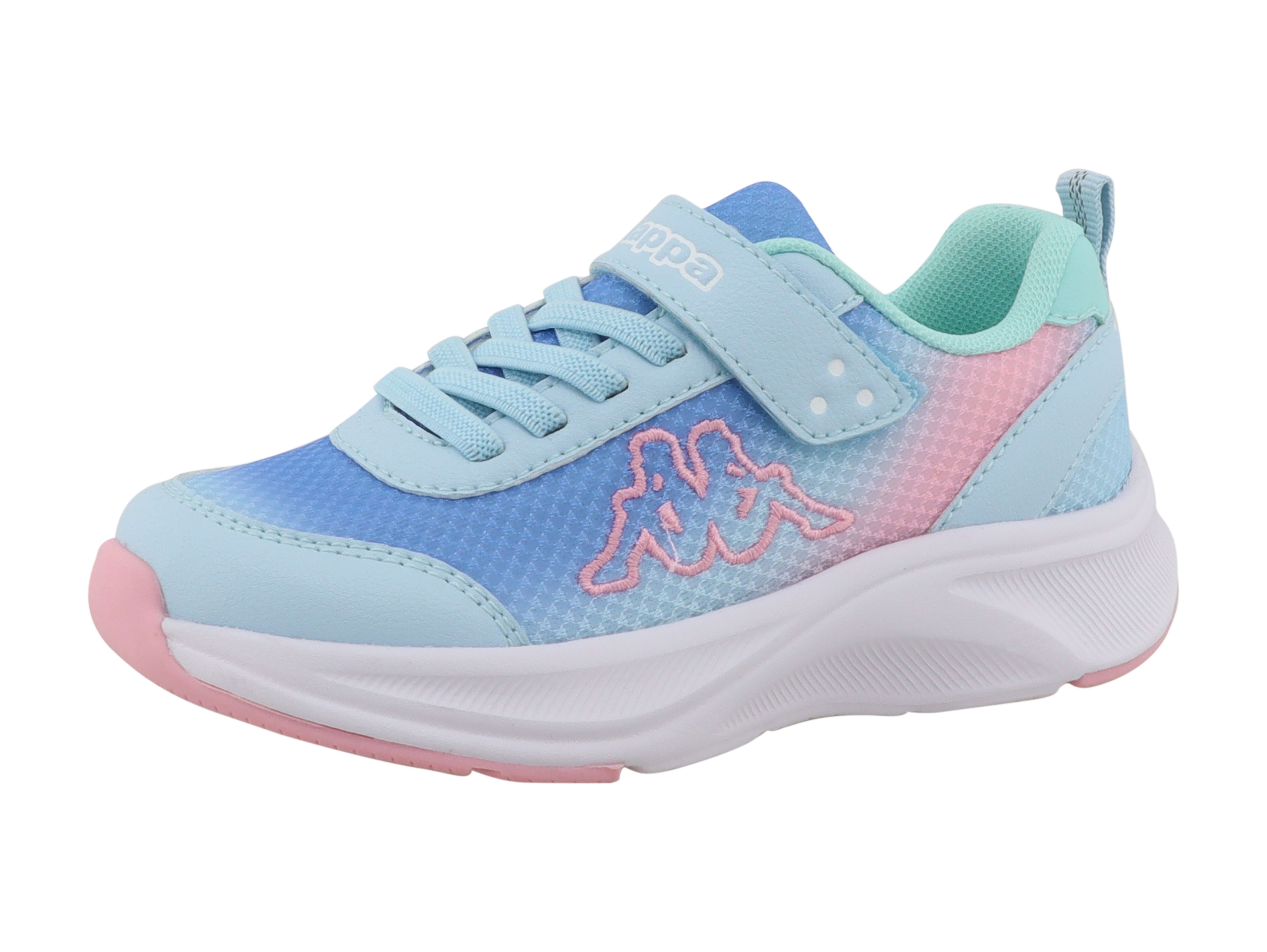 Sneaker KAPPA "UHURA", Damen, Gr. 34, blau, rose, Synthetik, Schuhe Sneaker