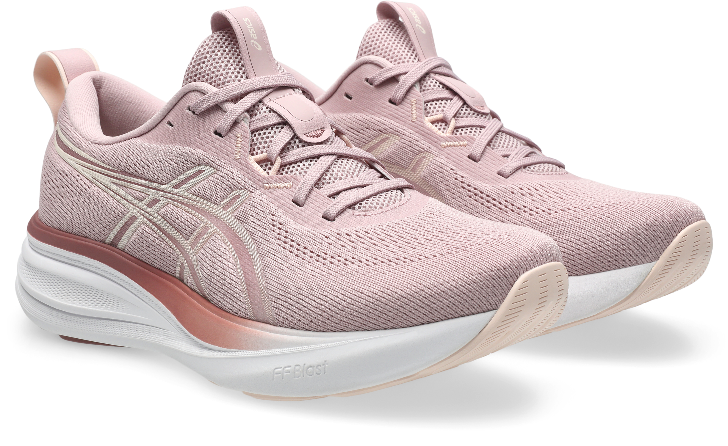 Laufschuh ASICS "GEL-PULSE 17", Damen, Gr. 42,5, morganite, pearl pink, Synthetik, Schuhe Laufschuh