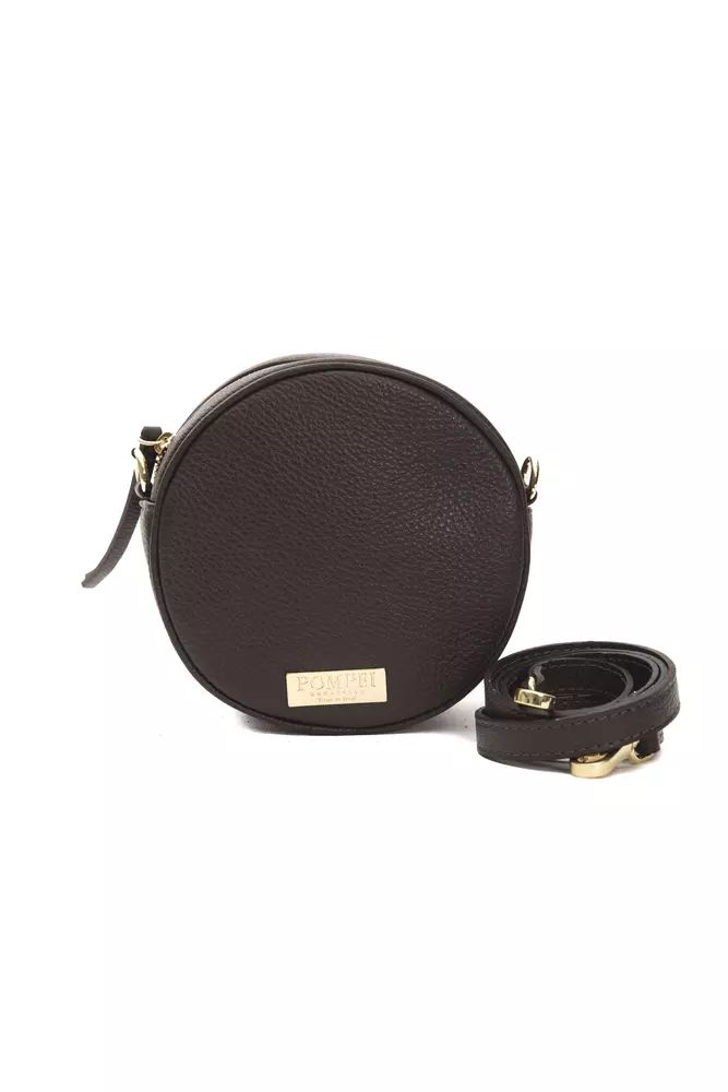 Rundes Leder-Crossbody-Modell Po5814 Image