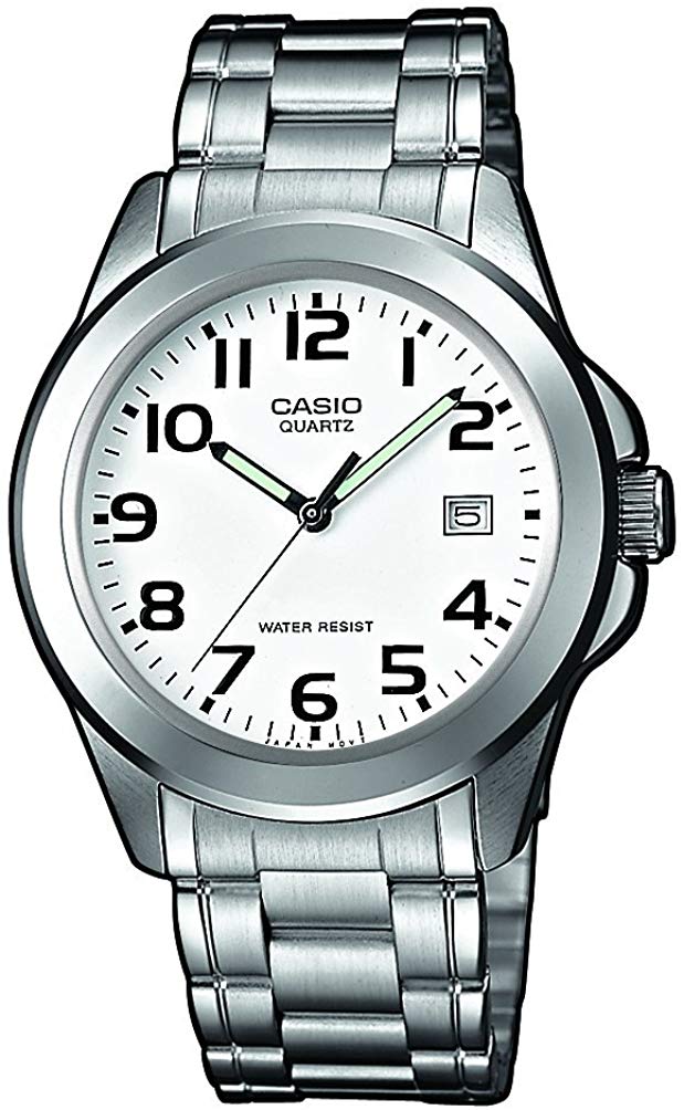 Casio Casio Collection Herren Silber Uhr MTP-1259PD-7BEG Image