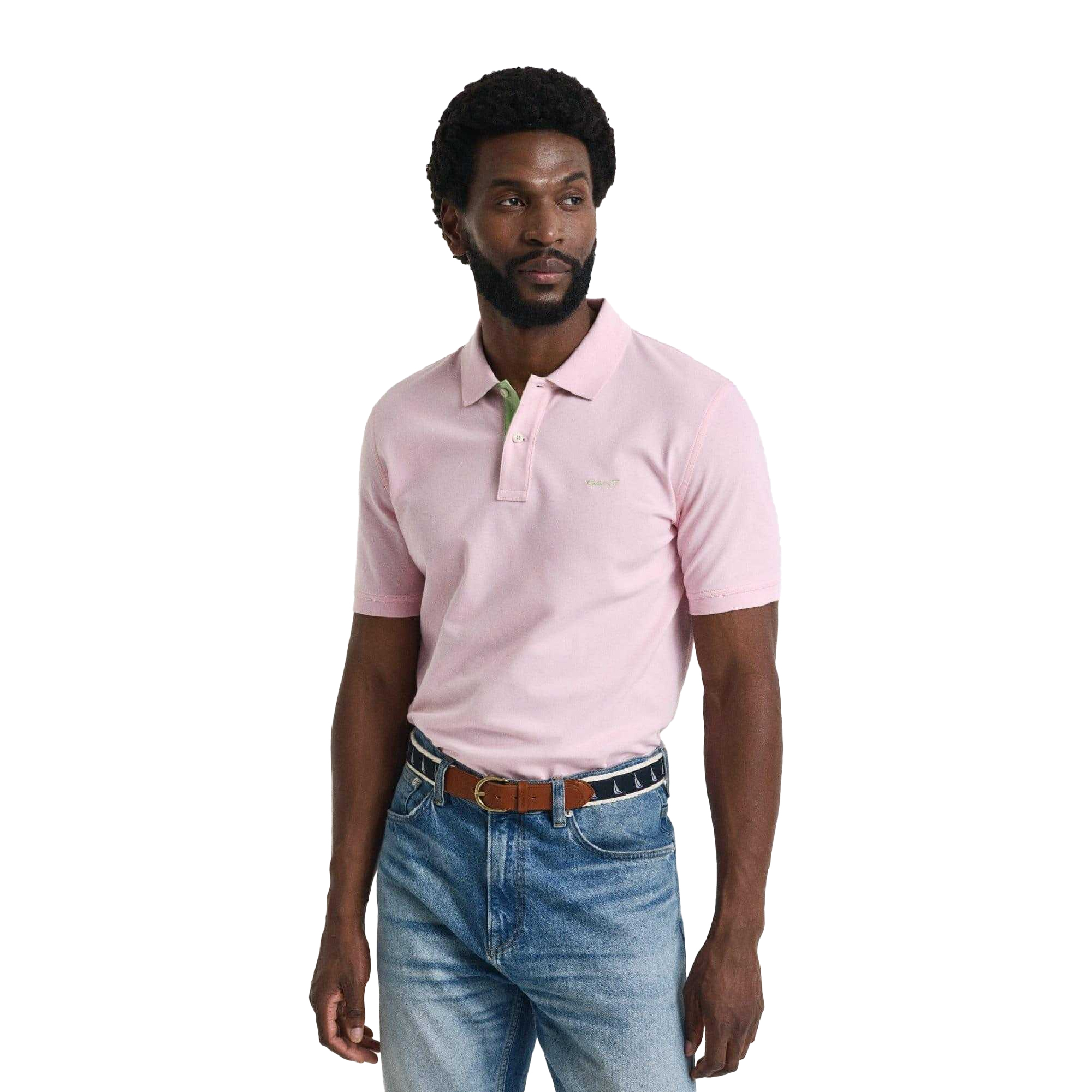 Gant - Poloshirt für Herren, Regulär (Pink) Image