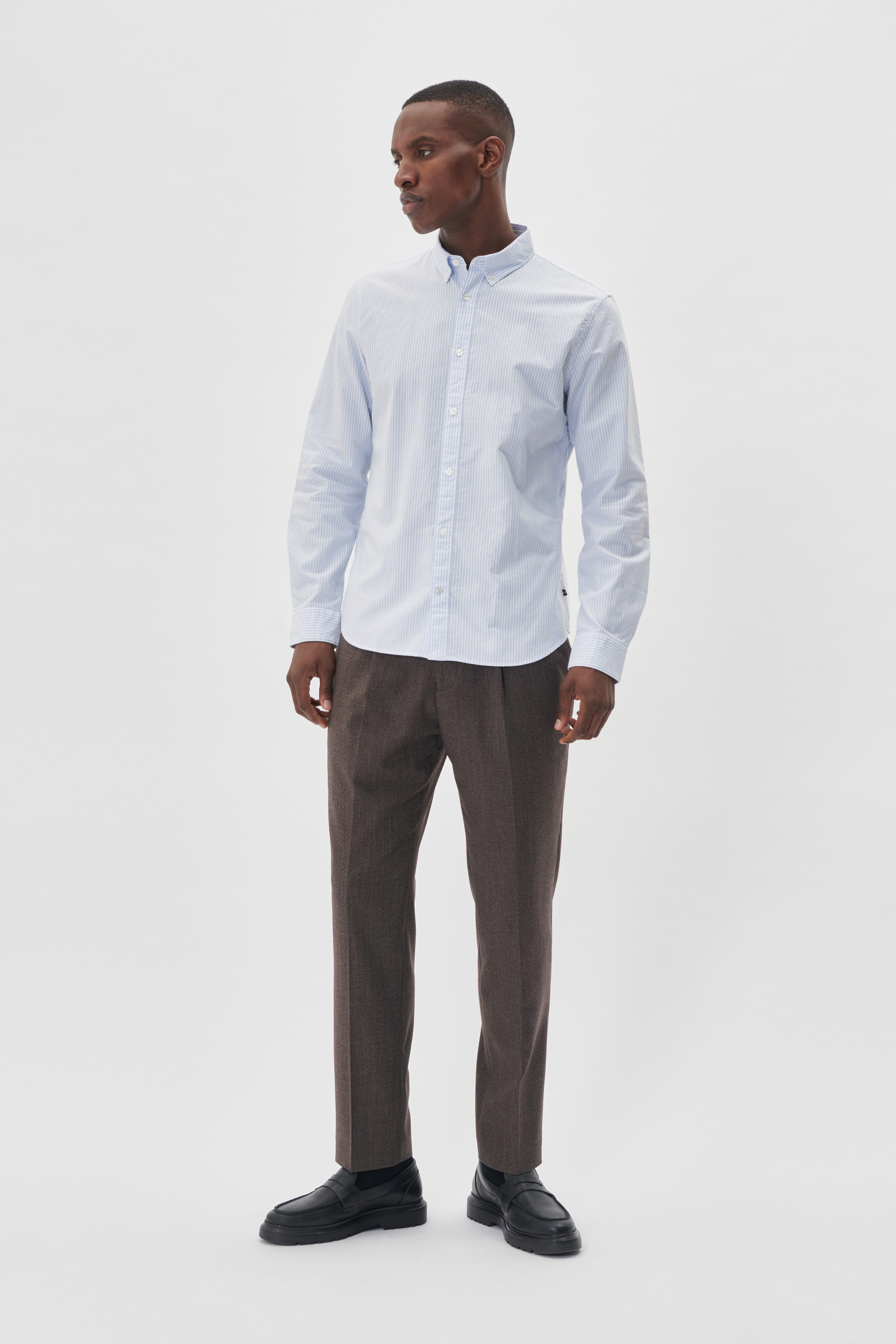 Langarm - Hemd MAtrostol Gerade Passform blue Image