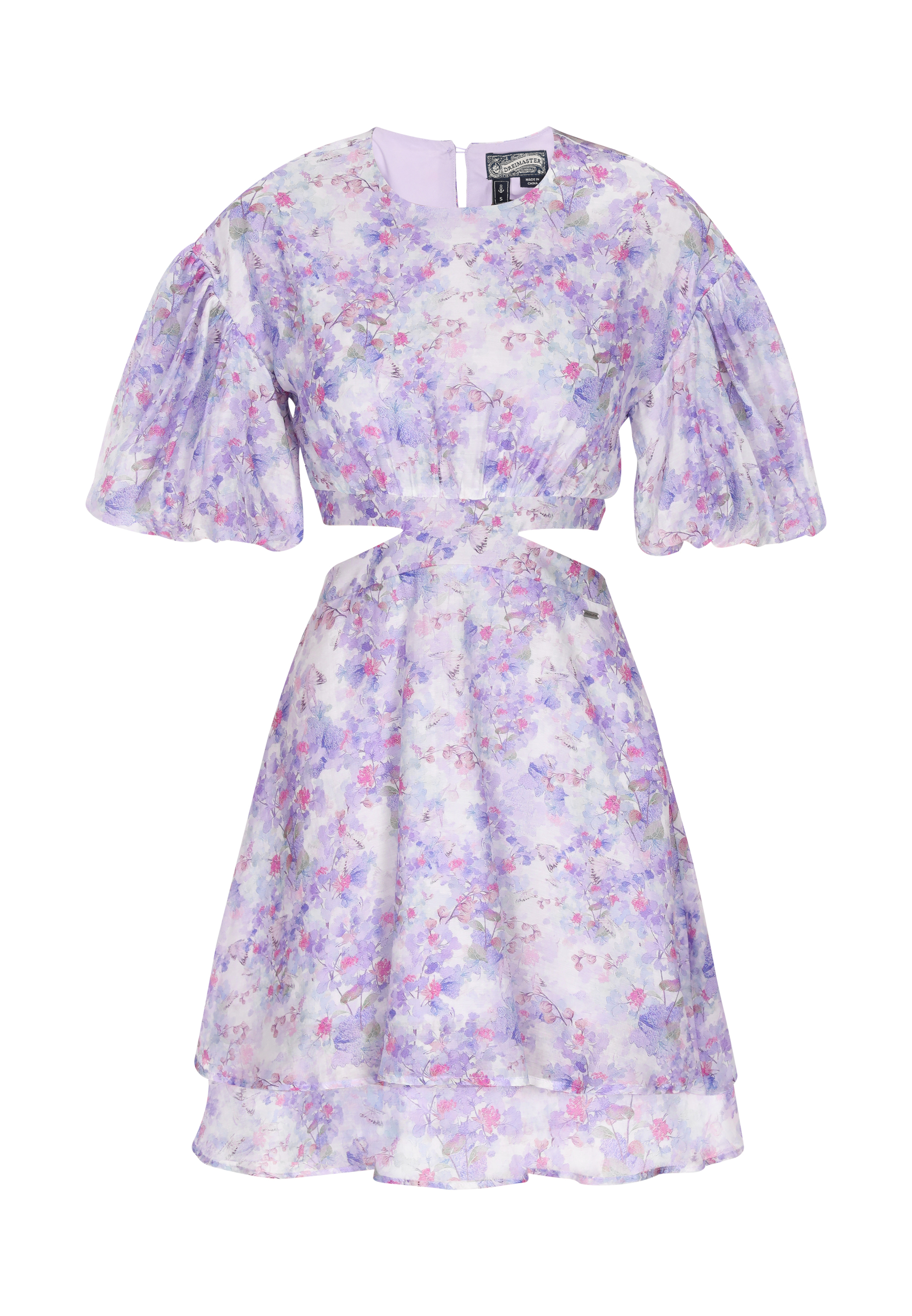 Dreimaster Kleid Frauen grau L