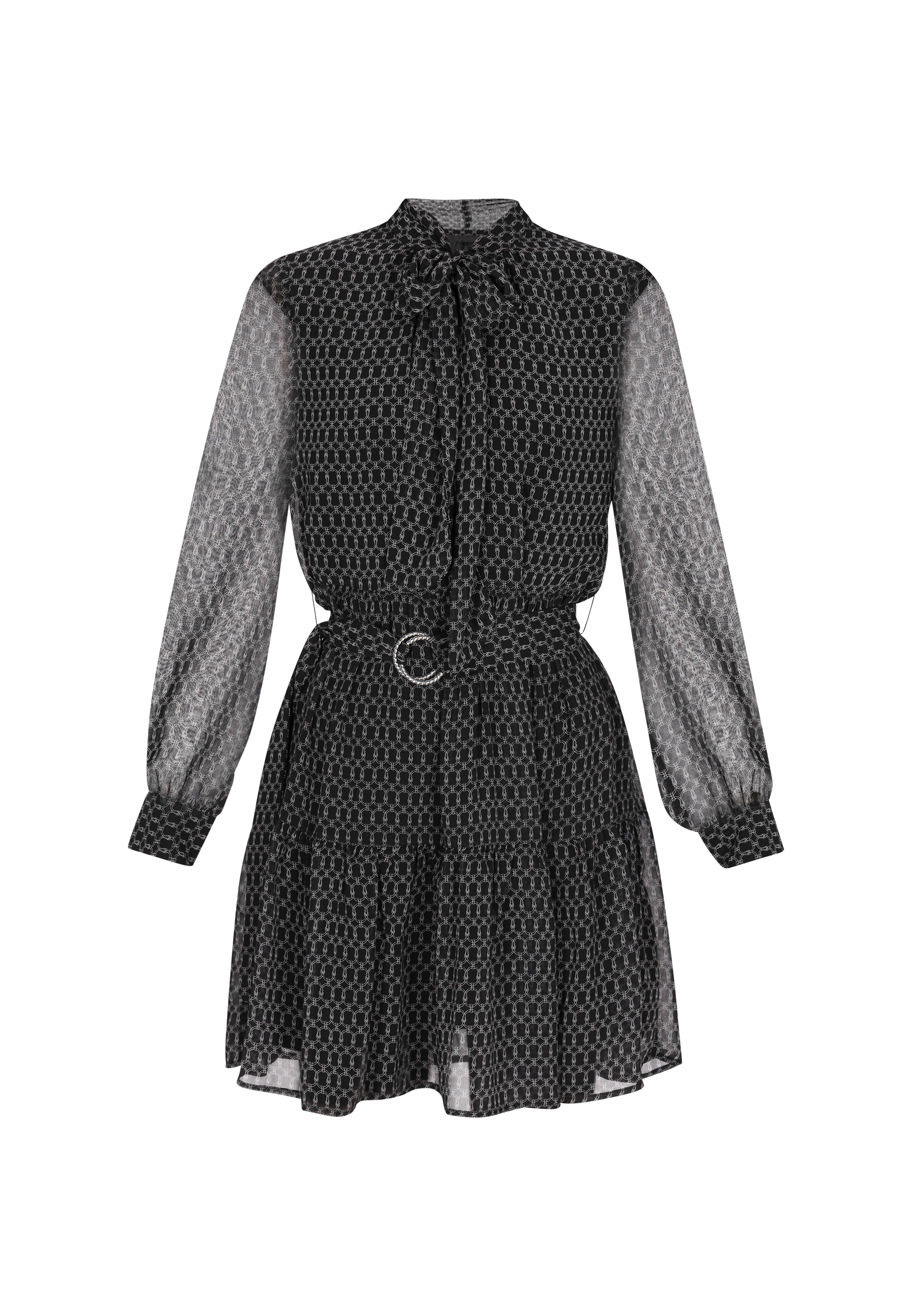 Dreimaster Kleid Frauen Schwarz M