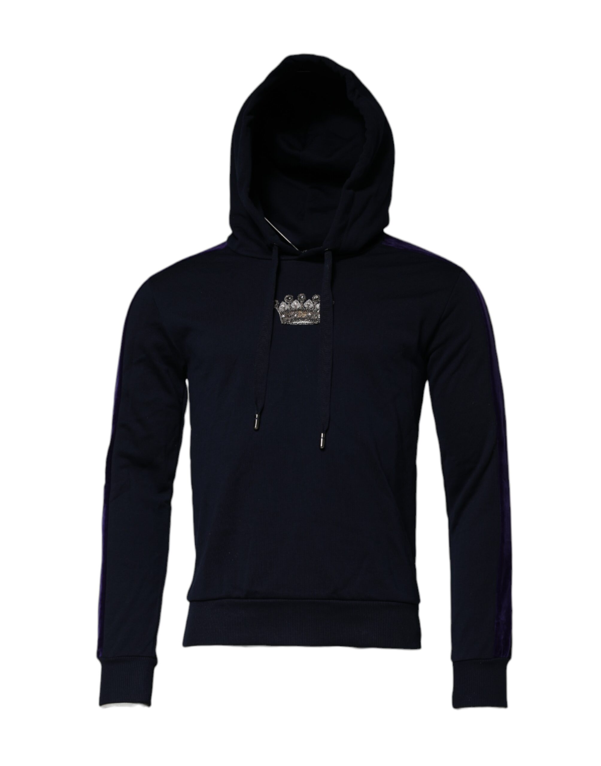 Krone Verziertes Hoodie Sweatshirt Image