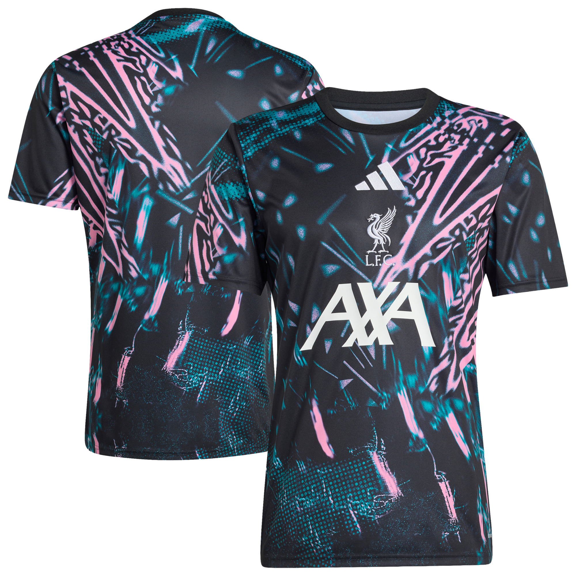 Liverpool adidas Pre Match Top – Schwarz Image