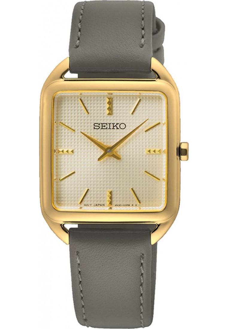 Seiko Womens SWR090P1 Ladies Classic Watch - Gold - One Size | Seiko Sale | Discount Designer Brands