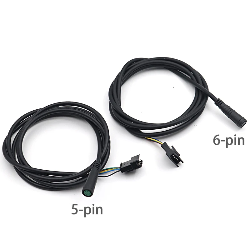 Controller di collegamento della linea dello strumento a 5/6 pin e cavo di alimentazione del pannello LCD per parti della linea dello strumento dello scooter elettrico KUGOO M4