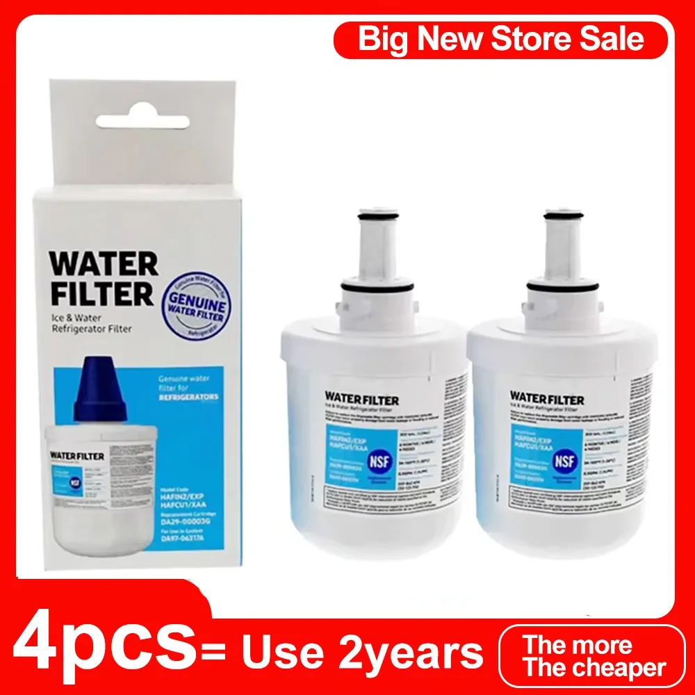 DA29-00003G Kühlschrank-Wasserfilter, Ersatz für DA29-00003G, DA29-00003B, DA29-00003A, Aqua-Pure Plus, HAFCU1 Image