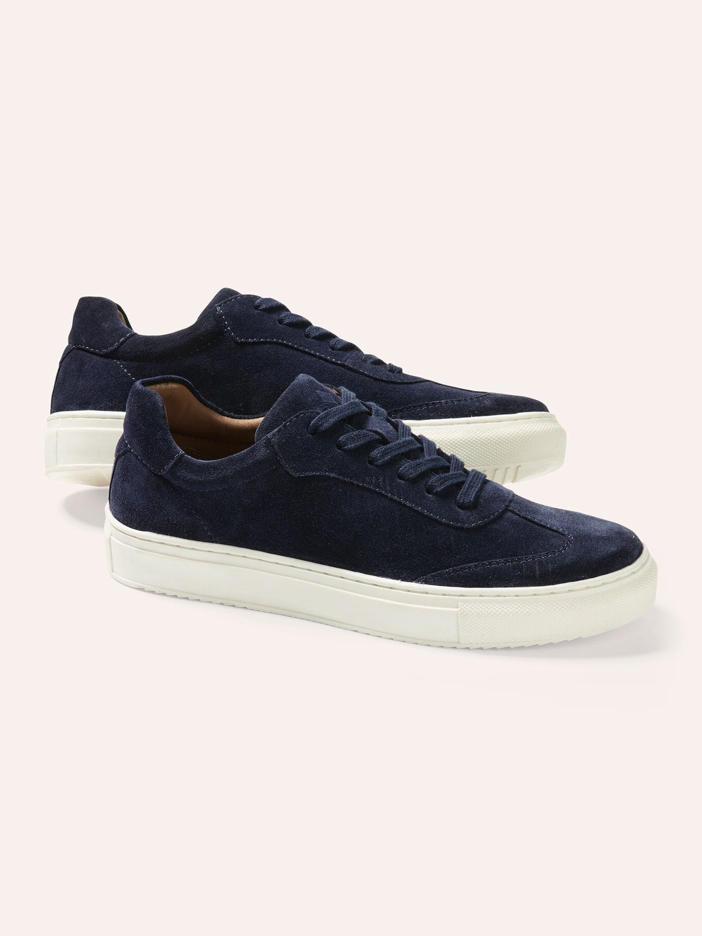 Walbusch Herren Retro-Sneaker Blau noch offen: Muster