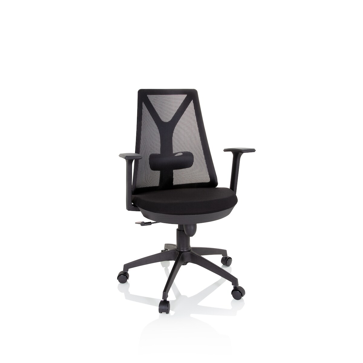 Bürostuhl / Drehstuhl FALUN BASIC Netzstoff / Stoff schwarz hjh OFFICE Image