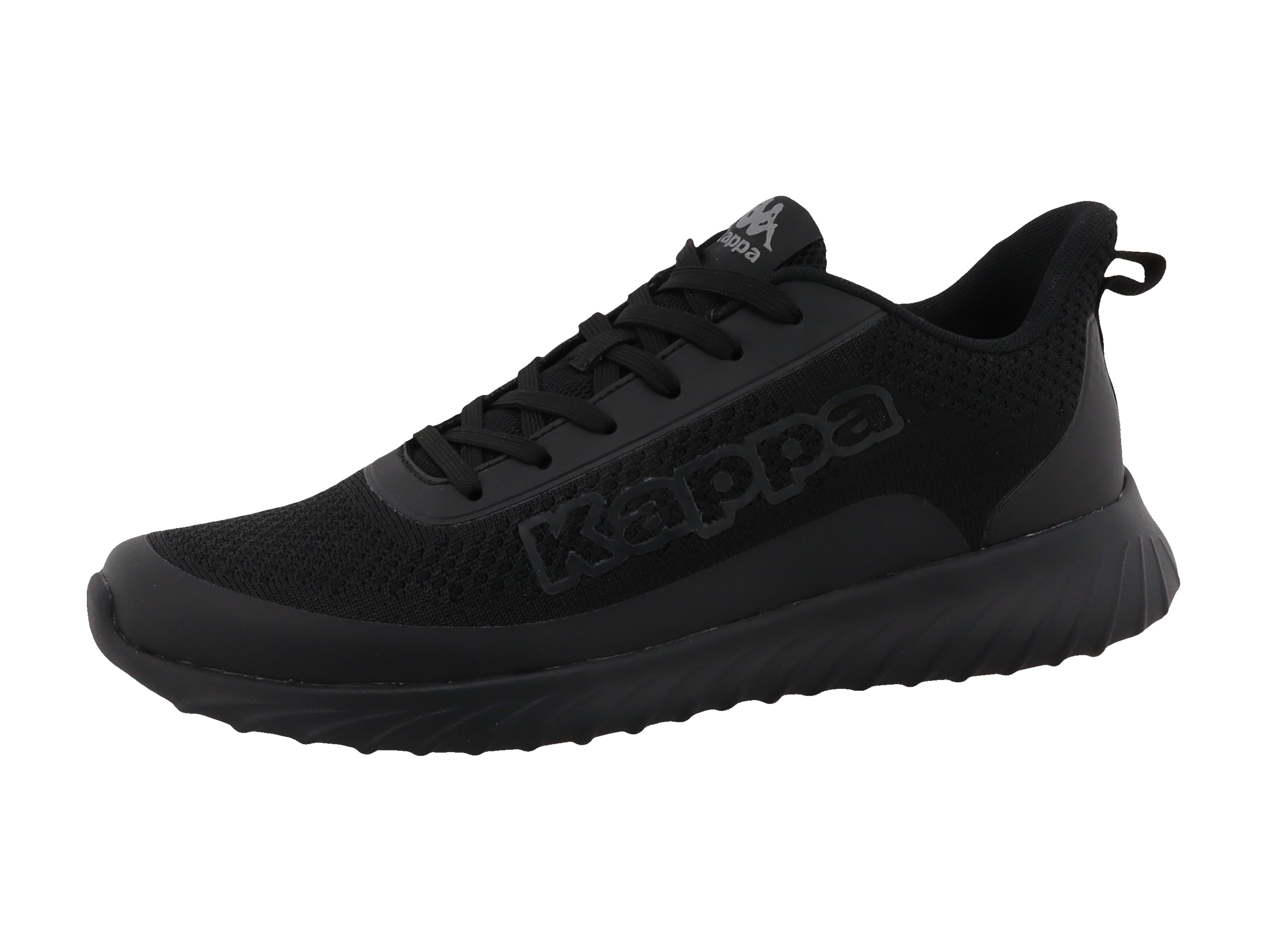 Sneaker KAPPA "JALE", Herren, Gr. 46, schwarz, Synthetik, Schuhe Sneaker