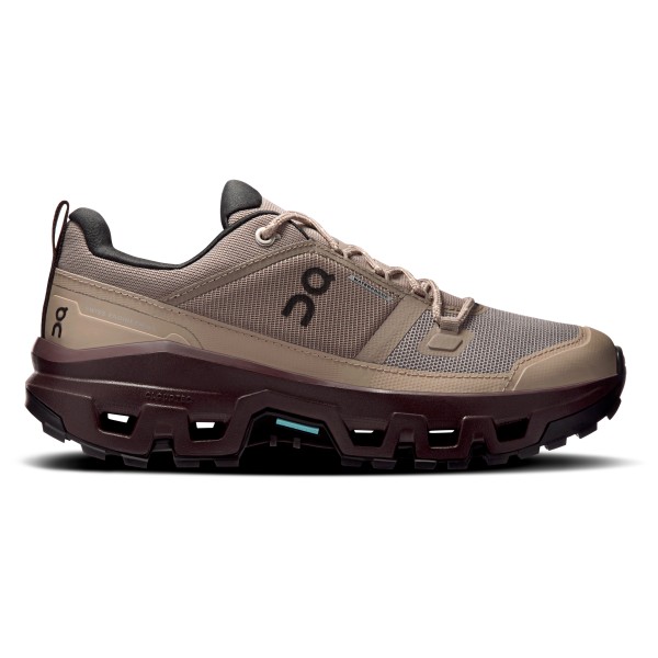 On - Women's Cloudrock Low WP - Wanderschuhe 41 | EU 41 braun/schwarz