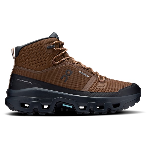 On - Cloudrock Mid WP - Wanderschuhe 44,5 | EU 44,5 braun/schwarz