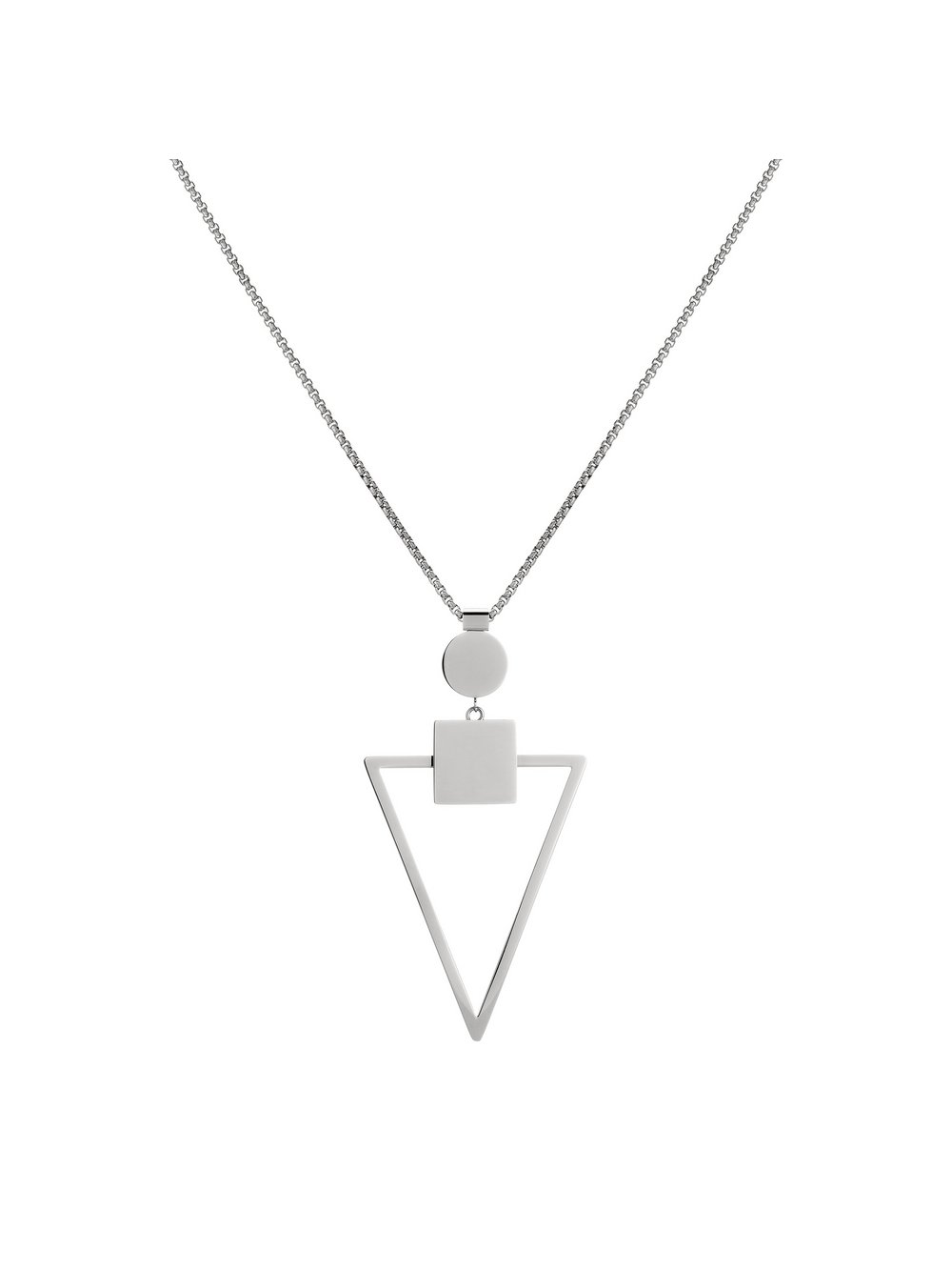 Liebeskind Berlin Kette The Geometric Damen silber, ONE SIZE Image