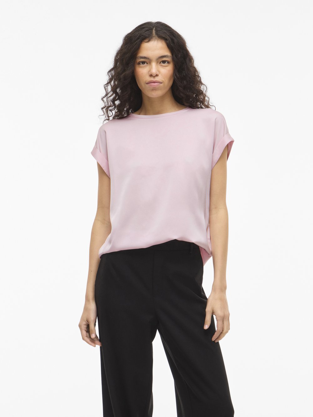 Vila Blusenshirt Damen rosa, 42 Image