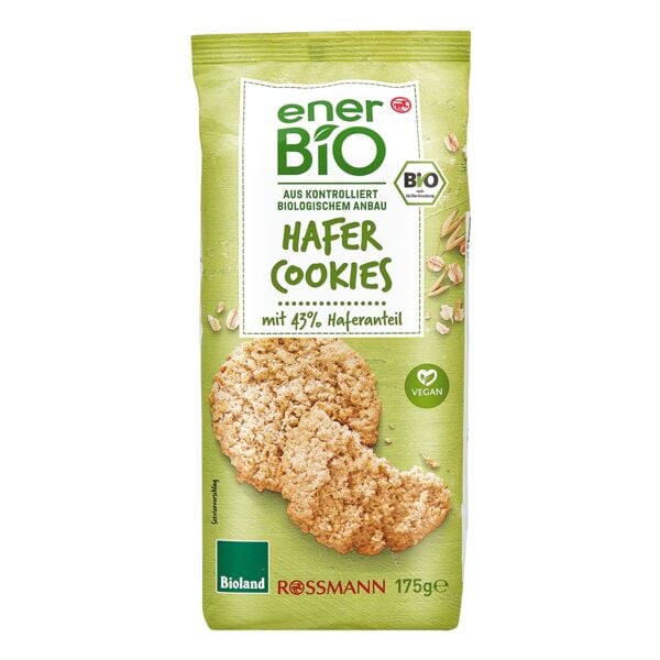 enerBIO Bio-Hafer Cookies 175 g Image