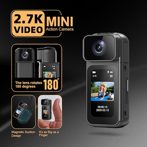 IP Kamera 1080P Mini Kabellos Bewegungserkennung Innenbereich Außenbereich Unterstützung Image