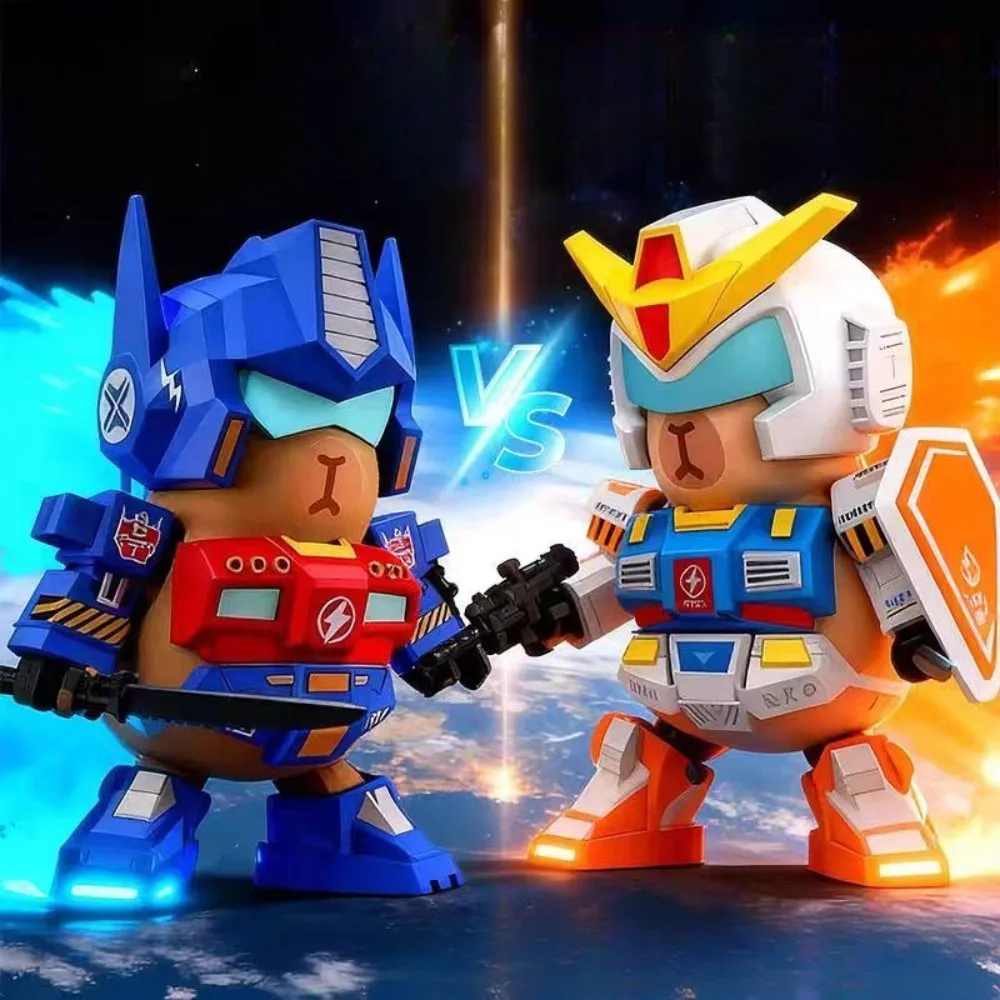 3-Stil Capybara Magnetisches Montagemodell Spielzeug Bewegliche Gelenke Dekorationen für Zwerge Roboter Mecha Kits Modelle Spielzeug Geschenke Image