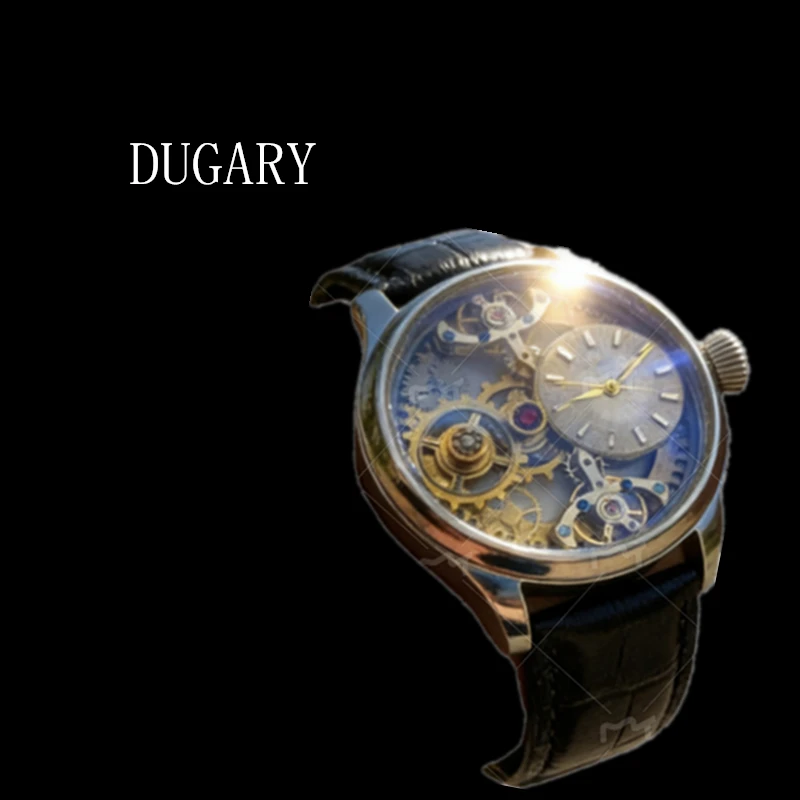 DUGARY Steampunk anpassen Quarzuhr japanische Bewegung für Männer Business Persönlichkeit Armbanduhr Relogio Masculino Uhr Image