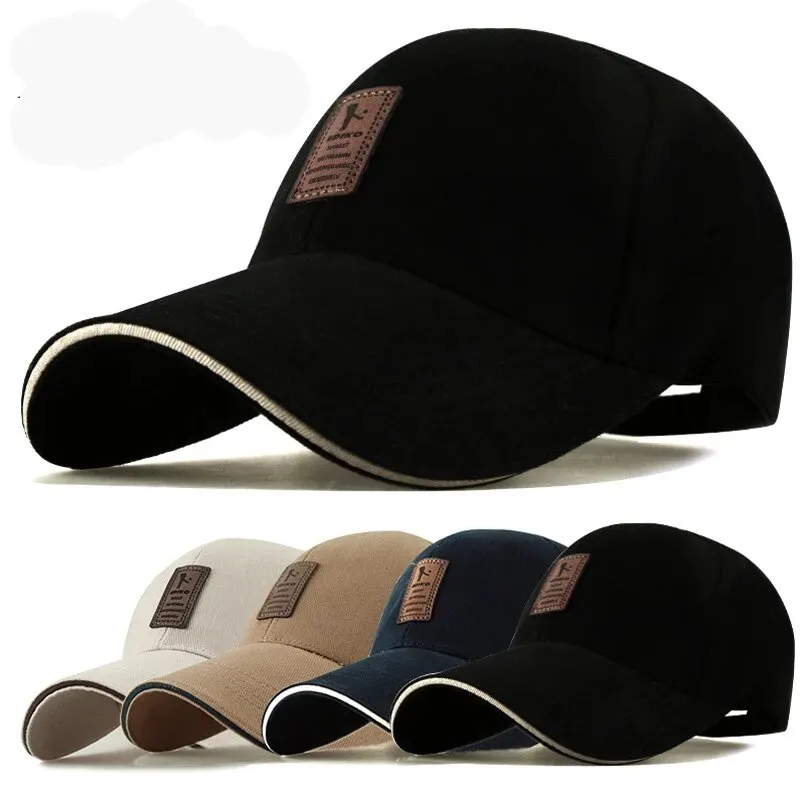 Sommer Frauen Männer Strukturierte Baseball Kappe Solide Baumwolle Einstellbare Hysterese Sonnenhut Outdoor Sport Hip Hop Baseball Hut Casquette Image