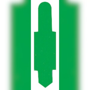 HAMELIN Stecksignale, hellgrün, PVC, 15 x 55 mm Image