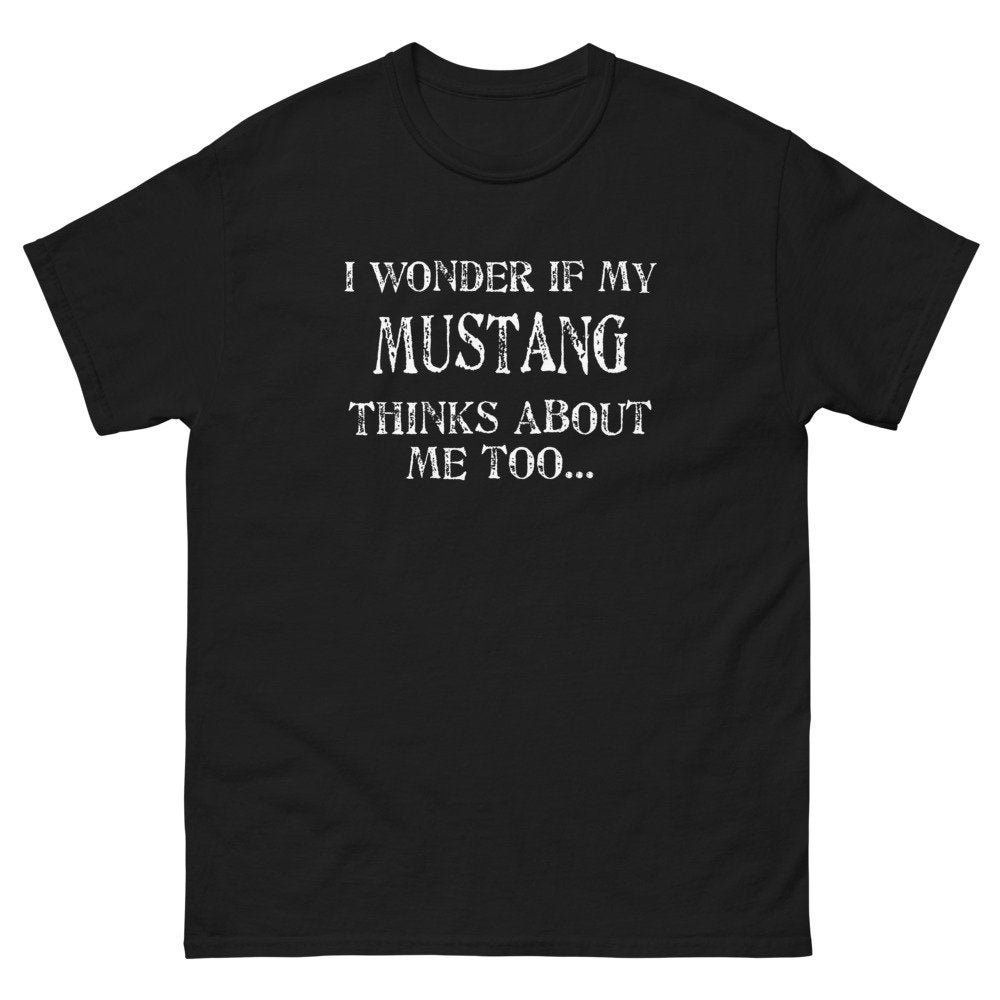 Mi chiedo - Camicia Mustang, t shirt Mustang, Mustang Apparel, camicia Ford Mustang, Mustang classico, Mustang vintage, camicia Foxbody, 5.0