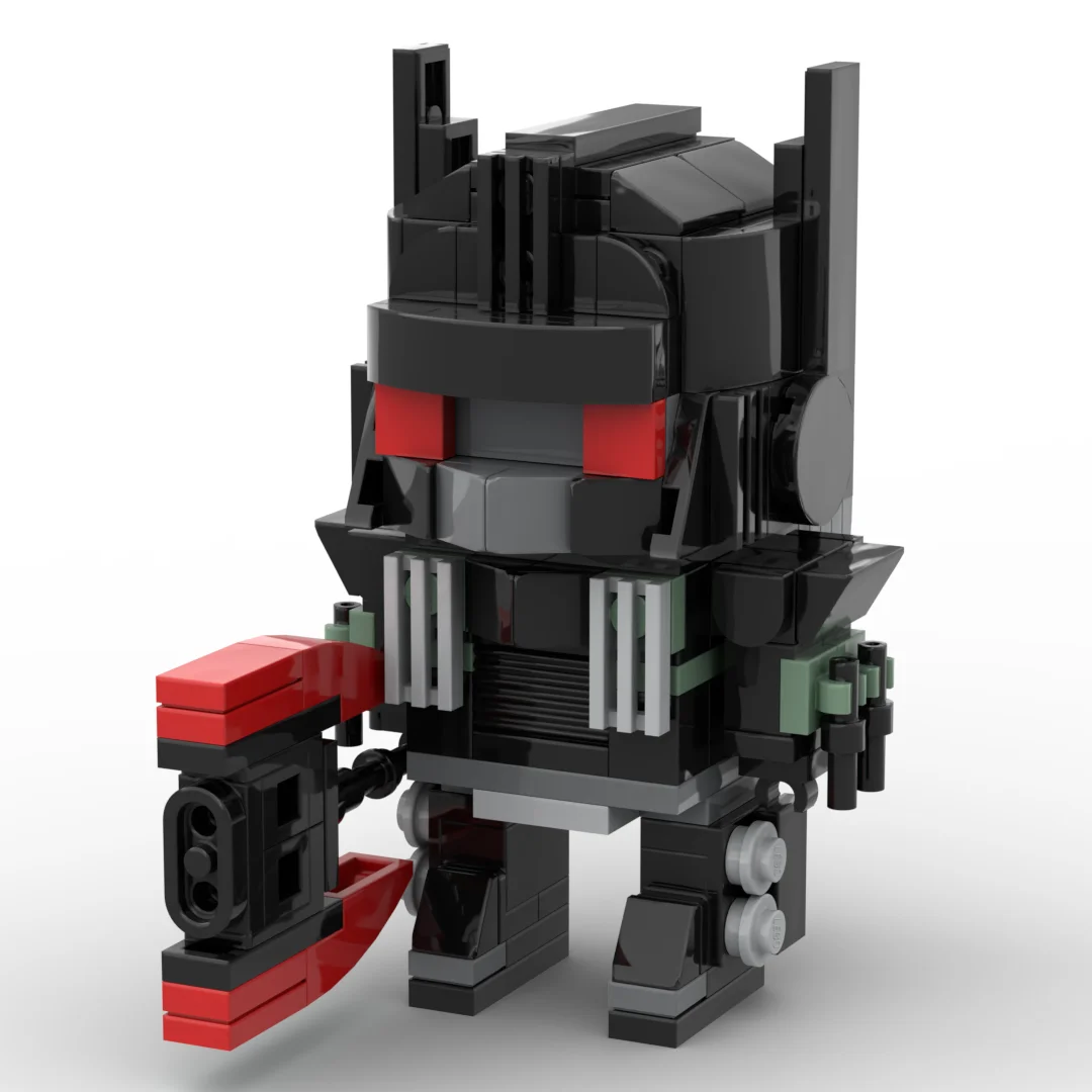 *Transform Auto Robot Brick * IDW Shockwave Stormbringer DIY erleuchtet MOC-Blockstein-Set, kompatibel mit Image