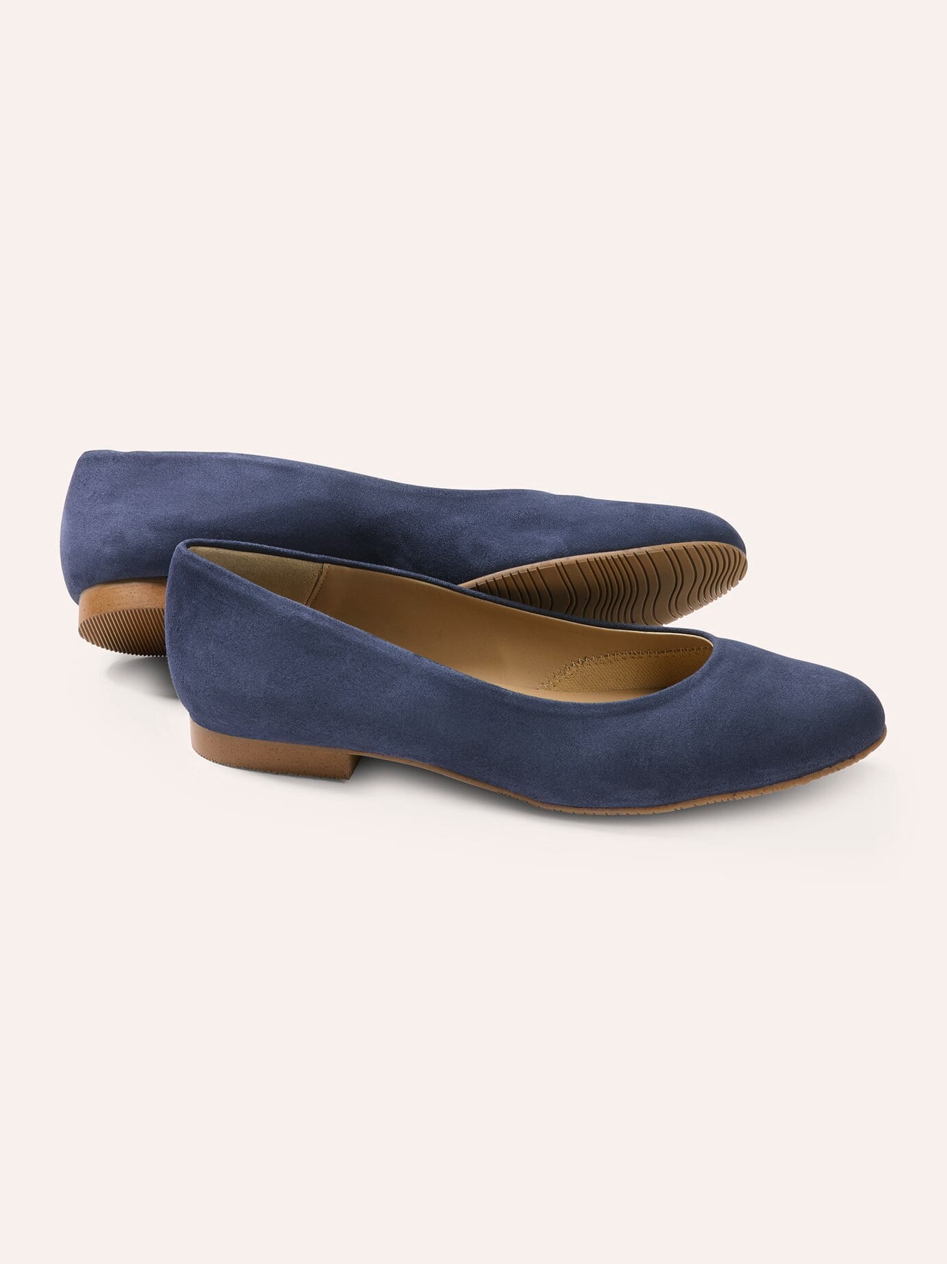 Walbusch Damen Soft Ballerina Blau noch offen: Muster