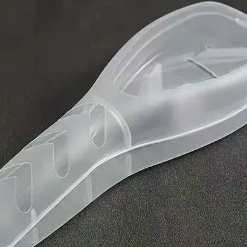 1/2 stücke Tragbare Reise Rasiermesser Fall Rasierer Lagerung Box Transparent Kunststoff Rasiermesser Box Klingen Halter männer Rasiermesser box Container Image