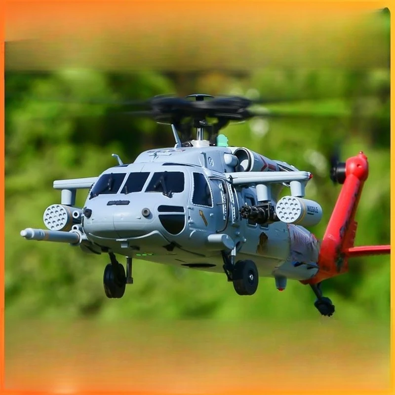 F09H Black Hawk Hubschrauber GPS-Positionierungsrückkehr, ferngesteuertes Simulationsmodellflugzeug