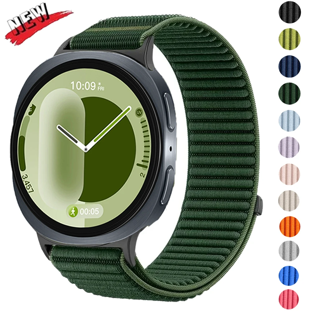 Nylon-Armband für Samsung Galaxy Watch 8 44 mm 40 mm, Sportarmband-Zubehör für Galaxy Watch 8 Classic 46 mm Armband Correa Image