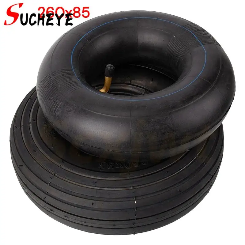 260x85 Reifen 3.00-4 Schlauch für Pocket Rocket E300 E325 eZip Scooter Mini Chopper Go Kart Bladez Gas Electric Mobility Image