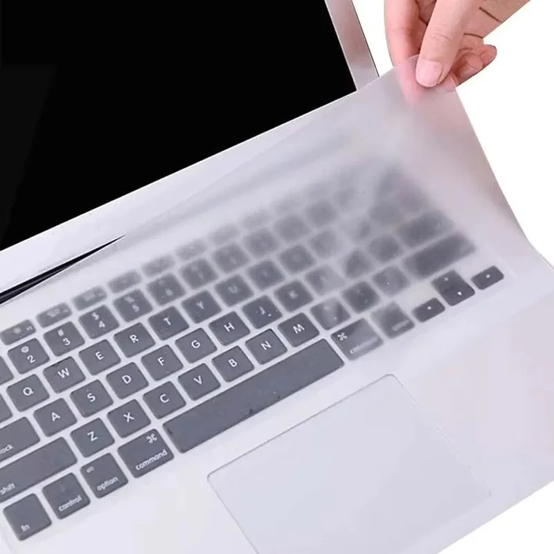 Universelle Tastaturschutzfolie für PC-Laptops und Notebooks, 13-17 Zoll, Silikon, wasserdicht, staubdicht, Tastaturschutzfolie