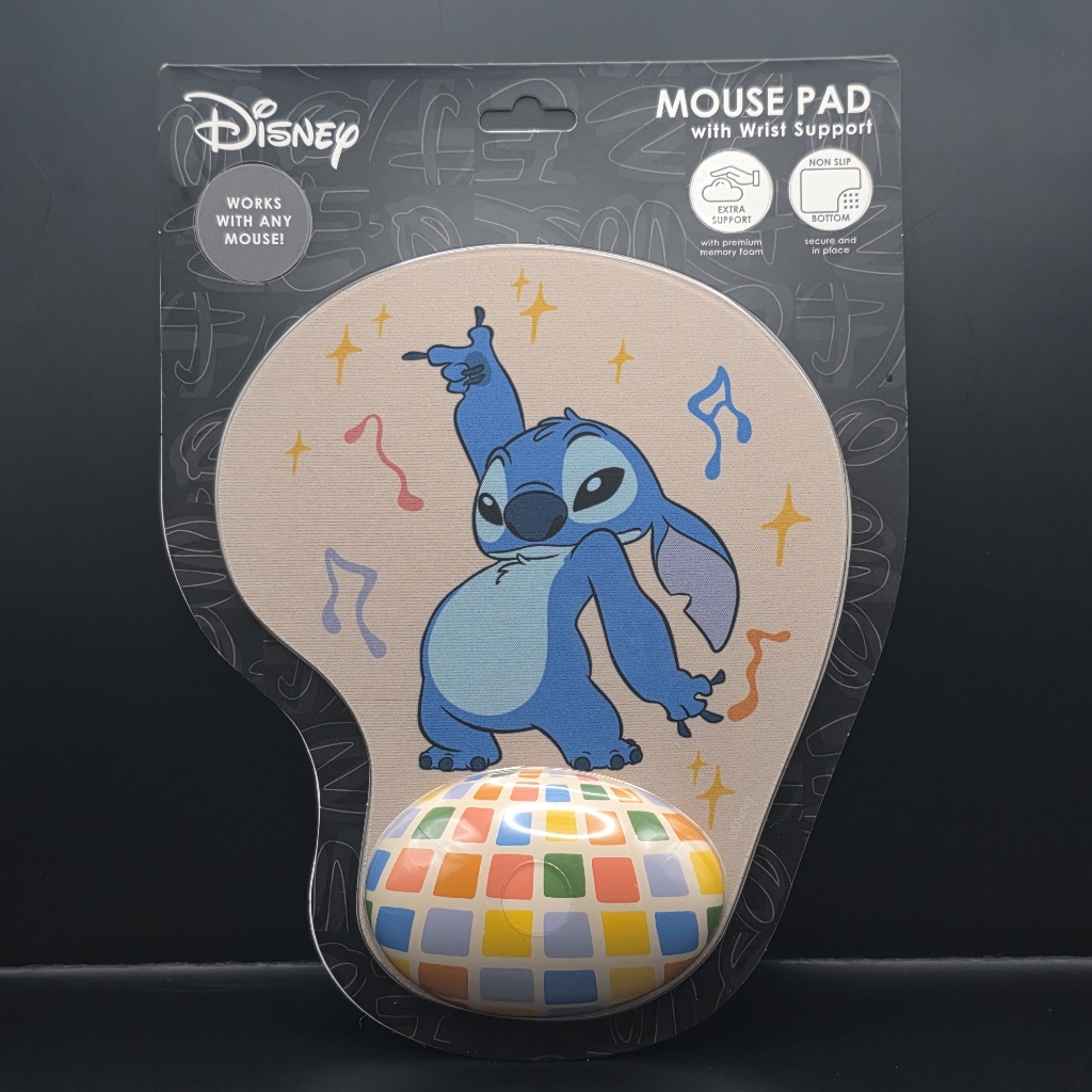 Disney Computers, Laptops & Parts | Disney Stitch - Mouse Pad With Wrist | Color: Blue | Size: Os