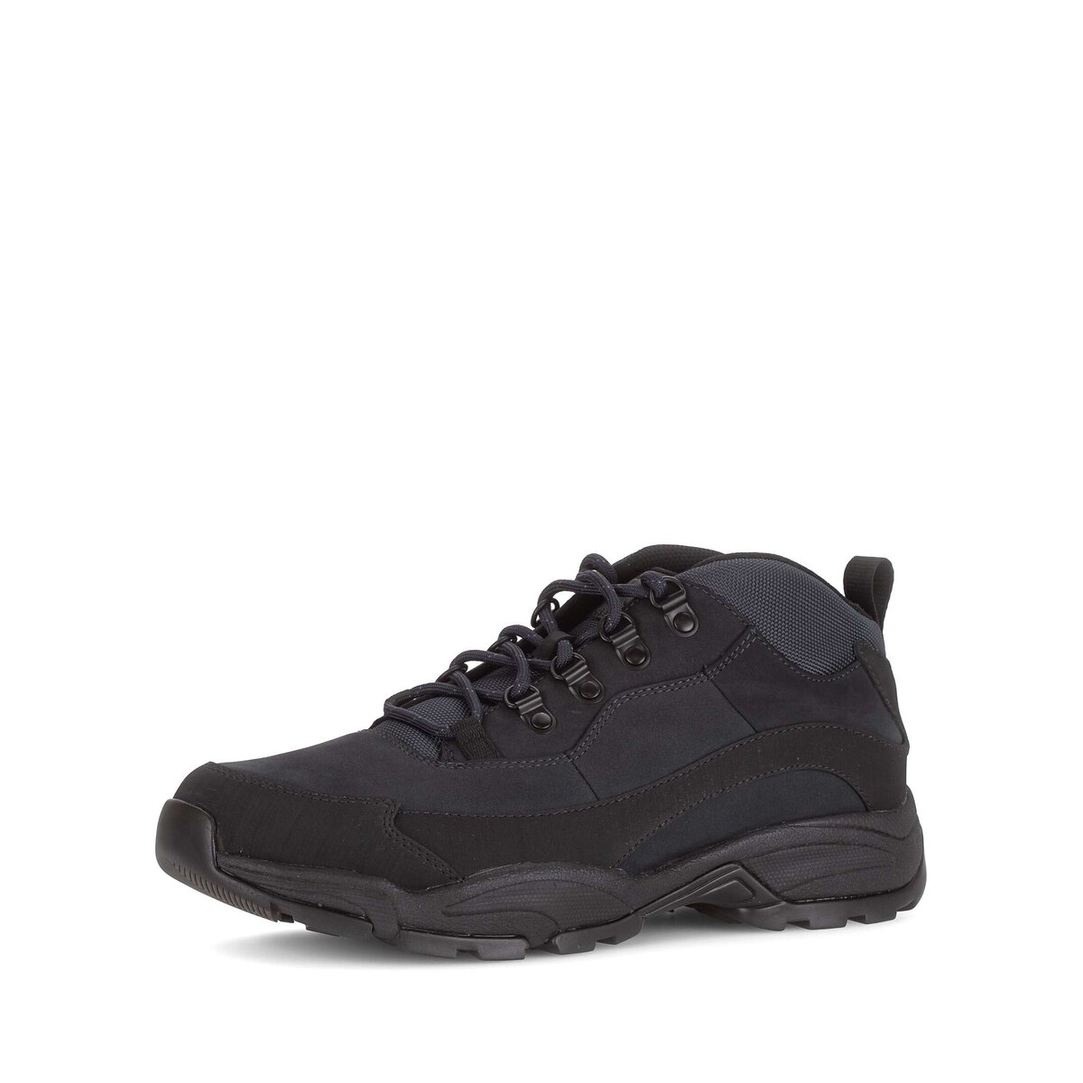 Sneaker GABOR "Gabor Sneaker low Rauleder", Damen, Gr. 41, blau, Schuhe Sneaker