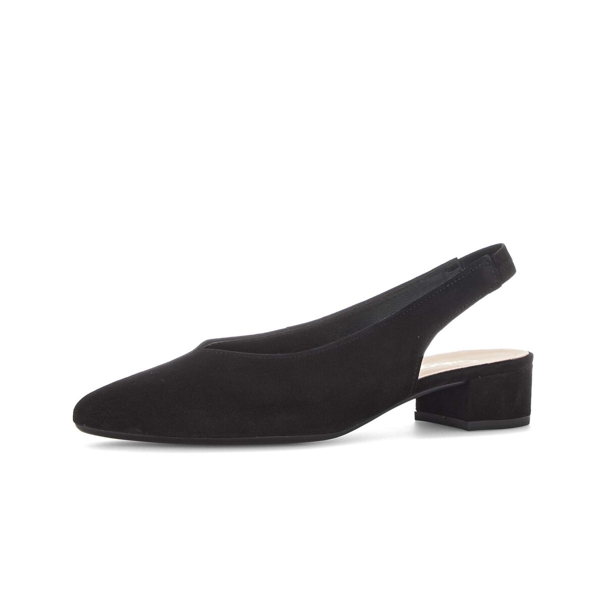Slingpumps GABOR "Slingpumps", Damen, Gr. 40, schwarz, Schuhe Slingpumps